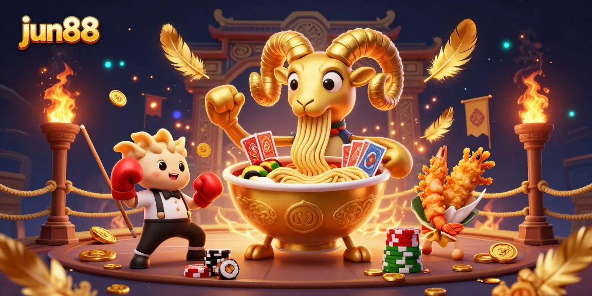 Experience exciting moments with jun88 as cartoon characters bring the casino to life, showcasing vibrant gambling activities.