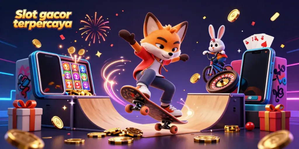 Temukan slot gacor terpercaya sambil menikmati aksi keseruan di dunia kasino dengan karakter kartun.