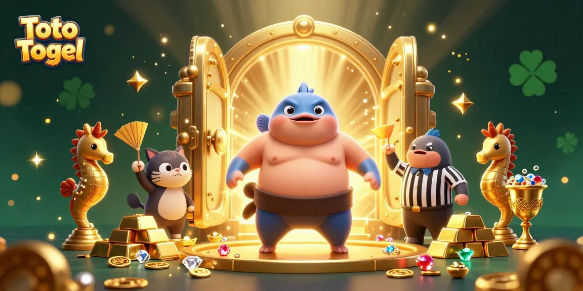 Menangkan Toto Togel dengan ilustrasi 3D kucing catfish wasit & fugu di ring bawah laut!