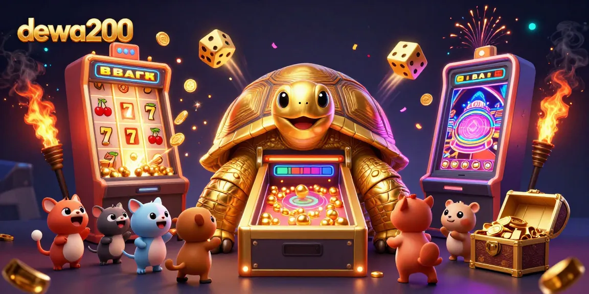 Rasakan keseruan bermain di dewa200 dengan mesin slot jackpot yang mengagumkan dan karakter lucu.