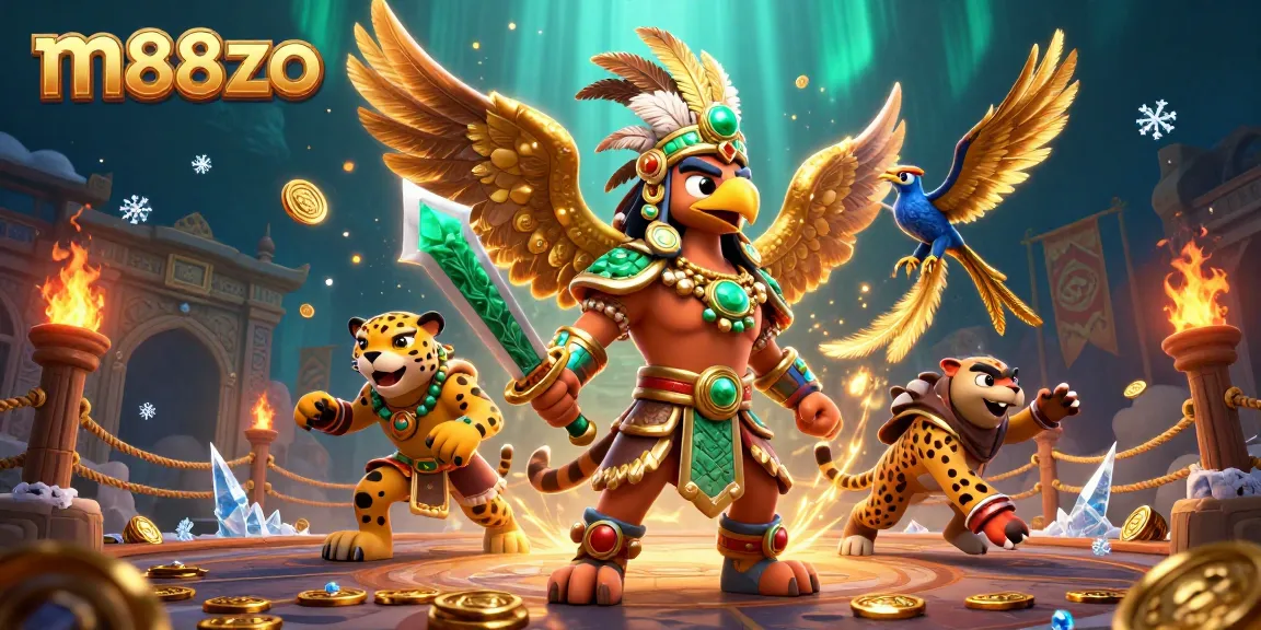 Engage with m88zo's dynamic gambling universe featuring legendary warriors and treasures.
