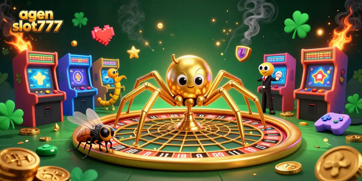 Engage in thrilling gaming adventures with agen slot777 as a colorful, dynamic scene unfolds, showcasing vibrant casino elements.