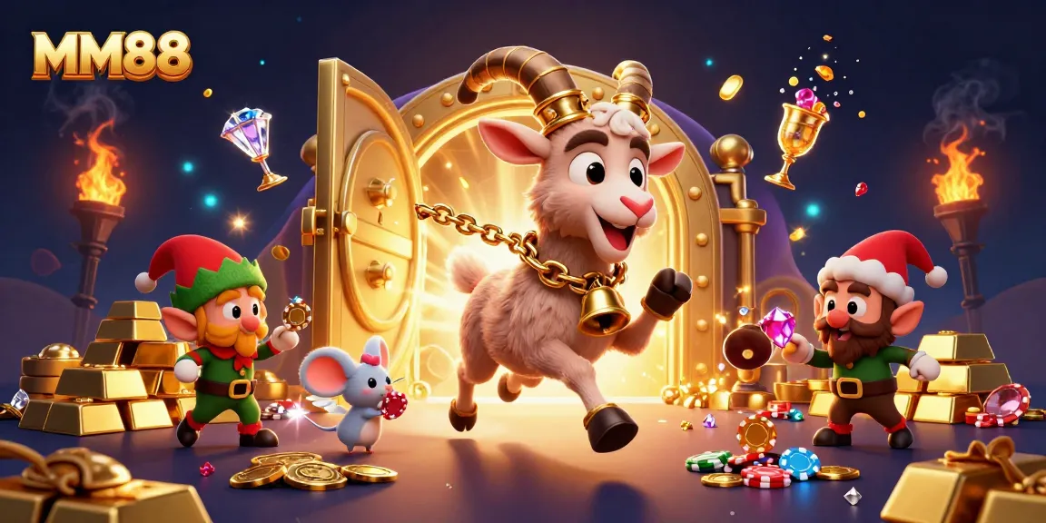 Experience vibrant gameplay at MM88 casino, featuring Krampus and delightful chaos in a dynamic gambling scene.