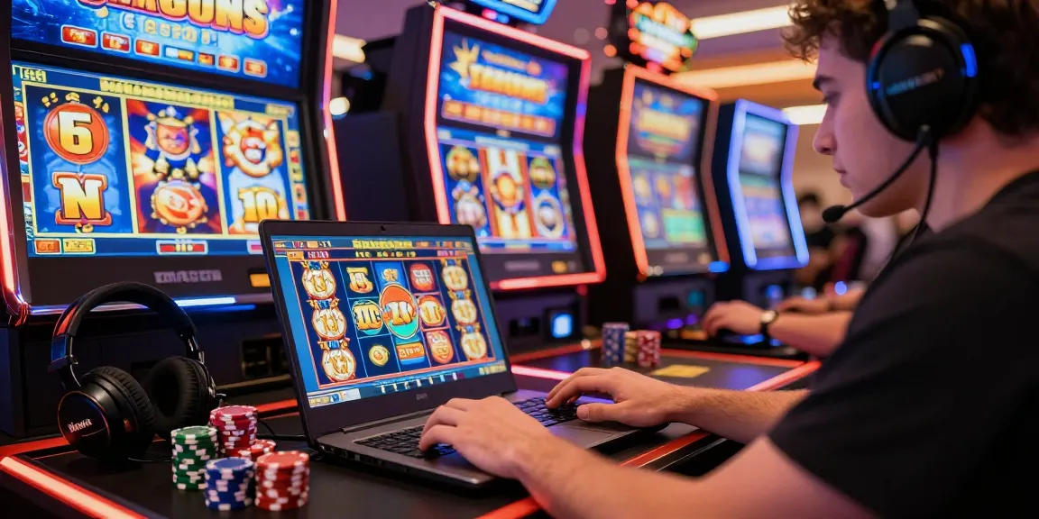 Permainan slot88 online dengan pemain fokus dan grafik mesin slot yang menarik.