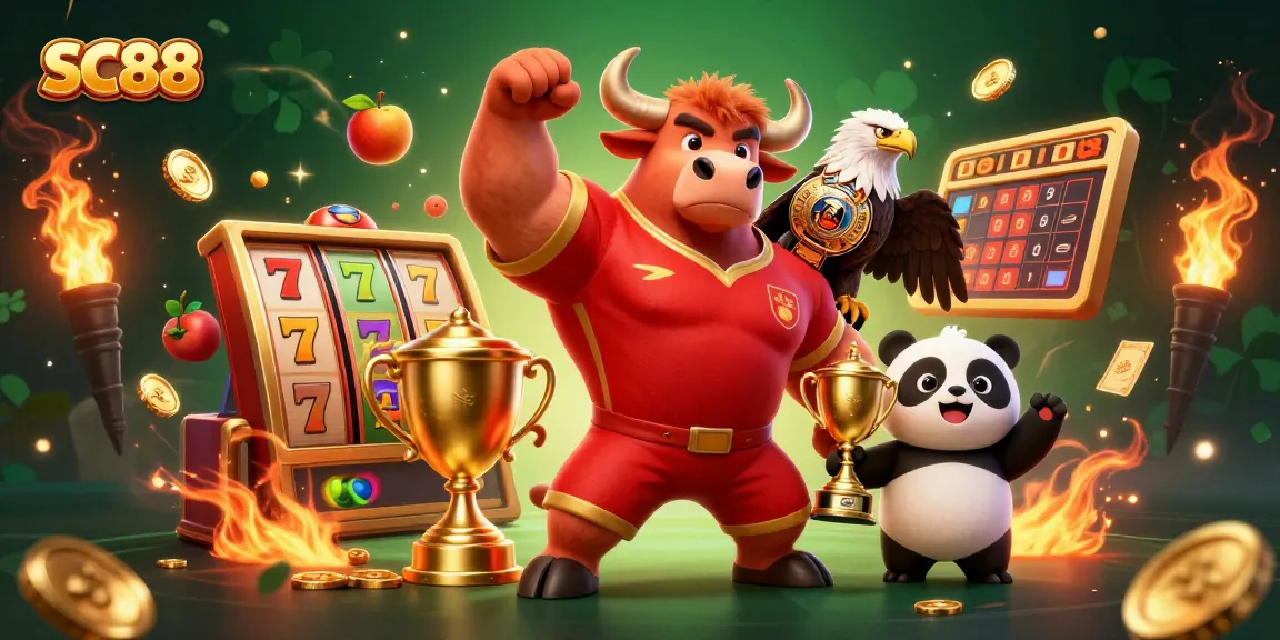 Experience exciting gameplay at SC88 with vibrant characters and dynamic casino elements!