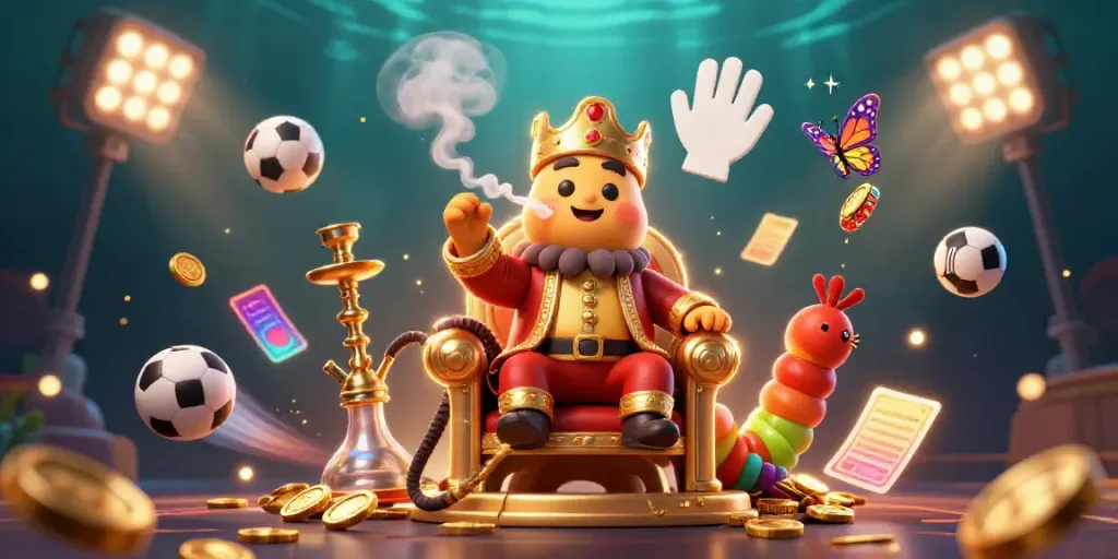 Xoilac transforms gameplay with vibrant 3D cartoon style and energetic casino atmosphere.