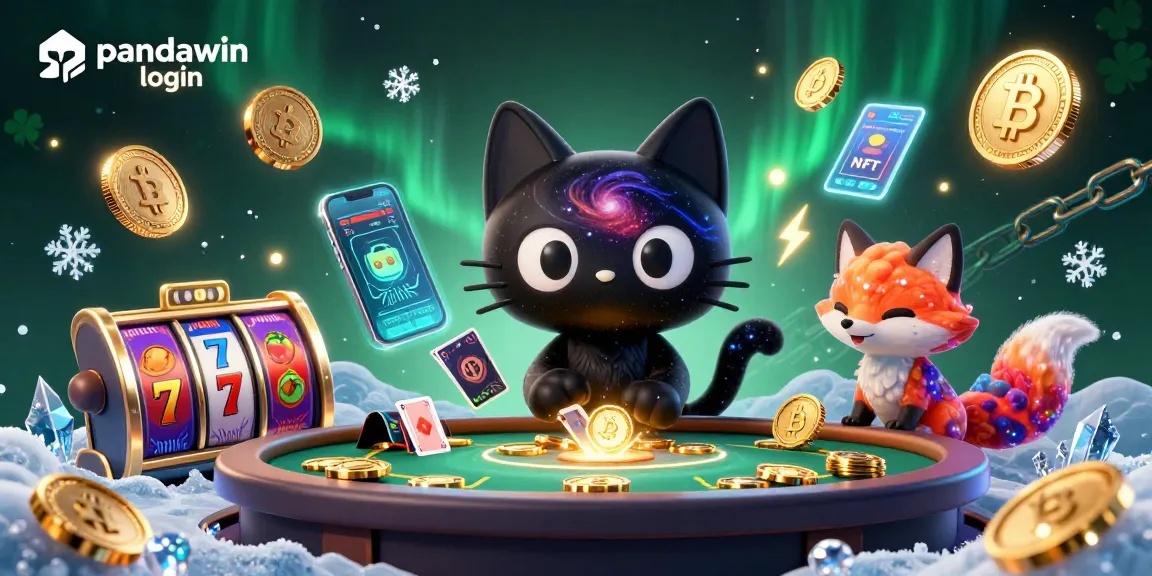Engage with pandawin login at a cosmic casino where a black hole cat and nebula fox attract winnings.