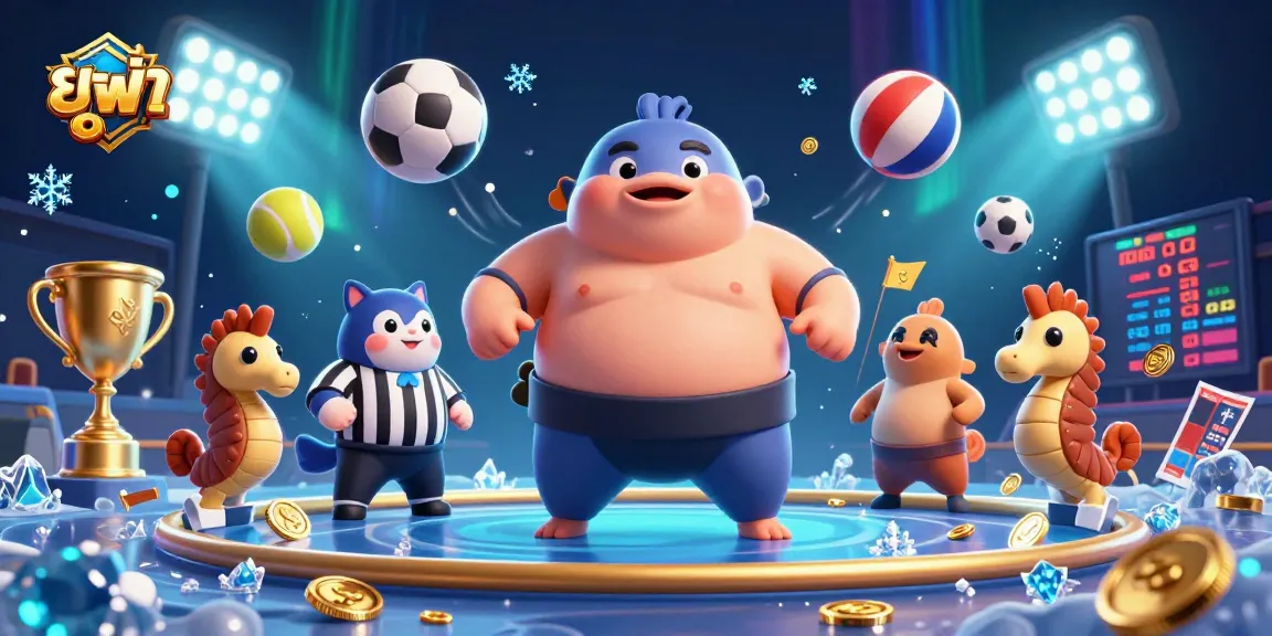 Experience thrilling moments in the ยูฟ่า betting arena with vibrant sports action and engaging characters.