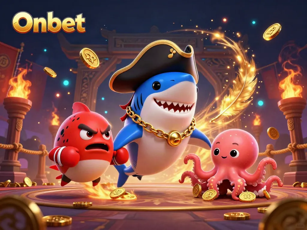 Experience thrilling wins at Onbet with playful characters and dynamic gambling elements.