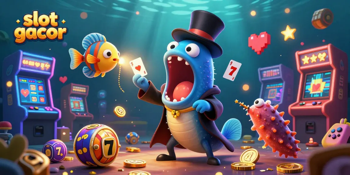 Menyaksikan slot gacor muncul dengan karakter laut ajaib dalam aksi sulap yang menarik.