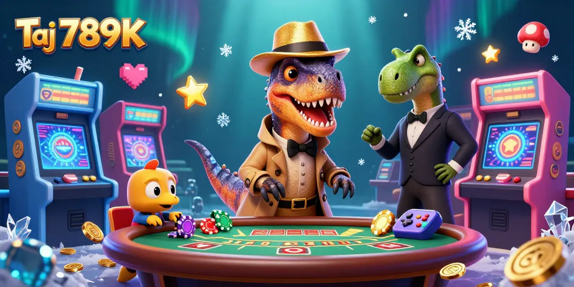 Tại 789K, enjoy the thrilling action of a velociraptor card counter at blackjack with dynamic casino gaming elements.