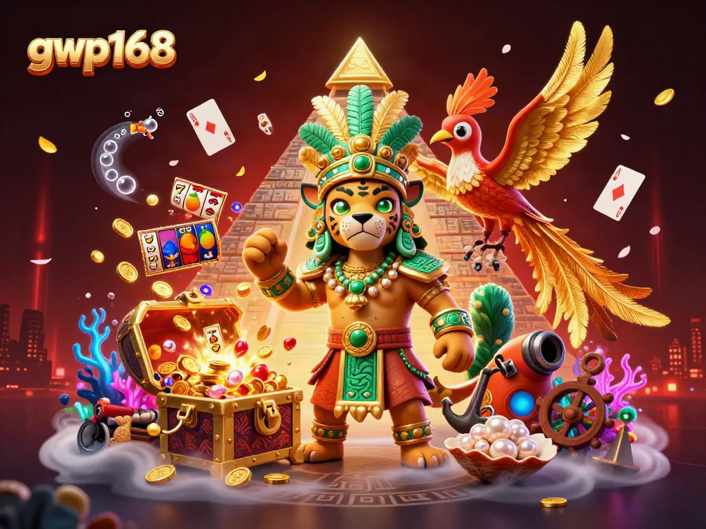 GWP168 menawarkan pengalaman bermain slot online dengan tampilan penuh warna dan tema menarik.