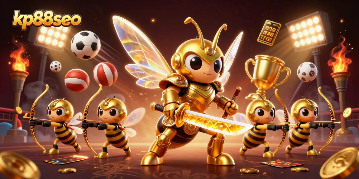 Join the thrilling action at kp88seo, where a golden hornet samurai leads the betting excitement.