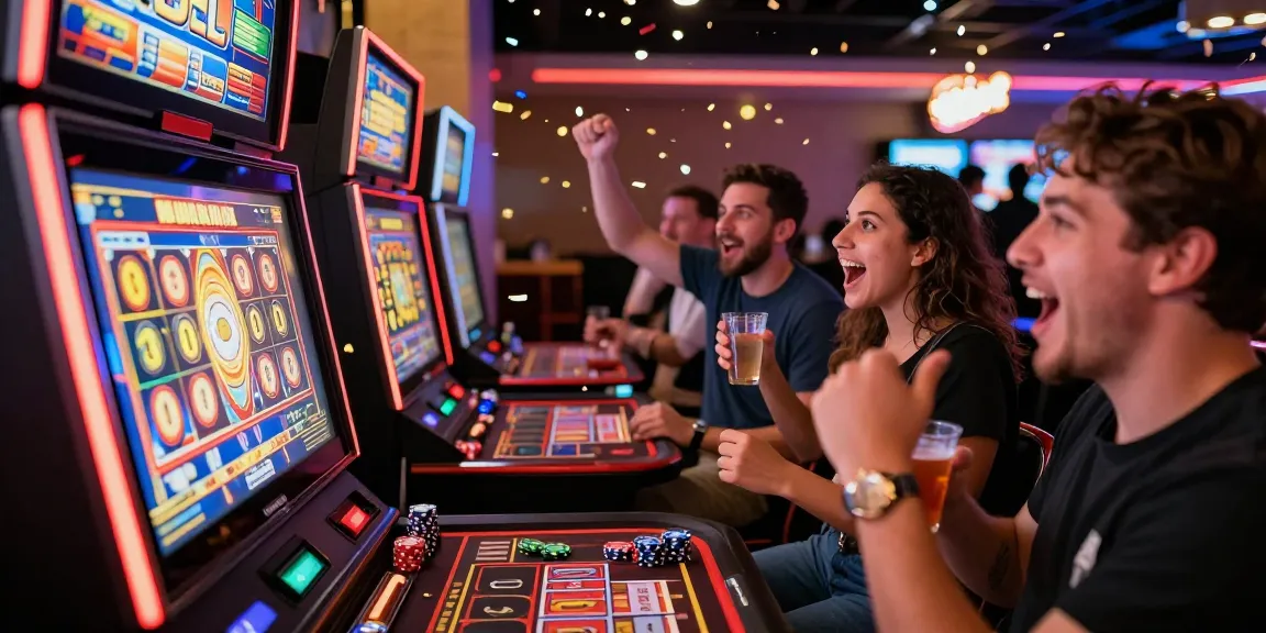 Pengalaman bermain di https://honda555.net/ dengan pemain bersemangat merayakan kemenangan jackpot.