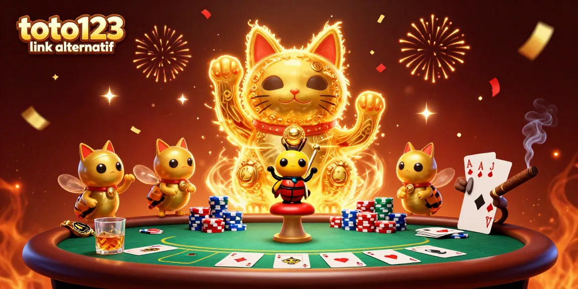 Experience seamless betting with the toto123 link alternatif showcasing vibrant casino action and energy.