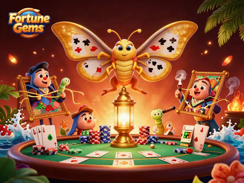 หมุนวงล้อของ Fortune Gems ด้วยสัญลักษณ์เพชรและไพ่ที่ชนะ!