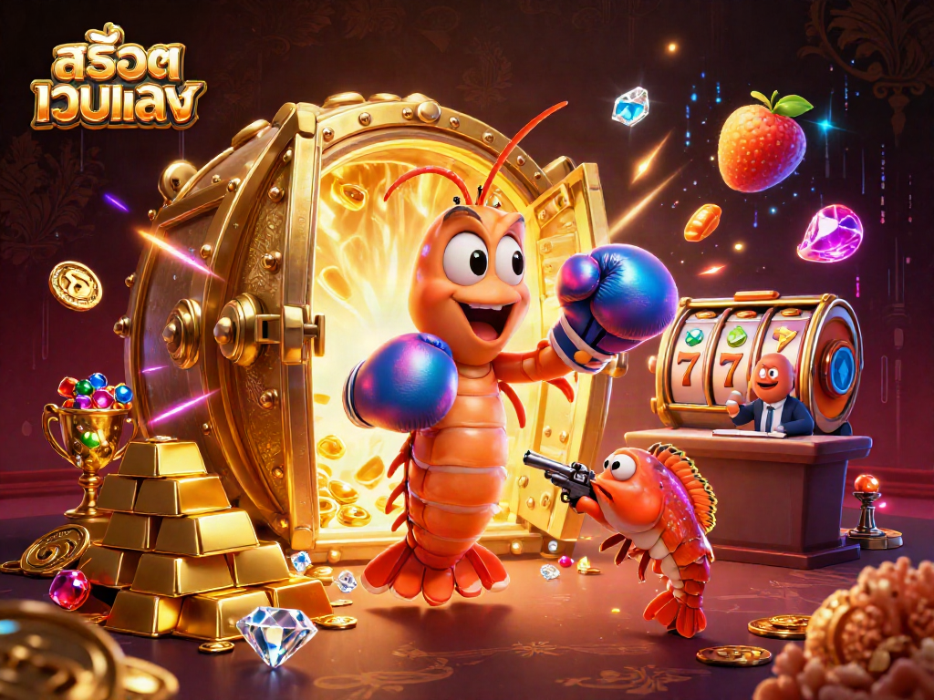 Spin big wins with สล็อตเว็บตรง enjoying vibrant slots surrounded by dazzling treasures.