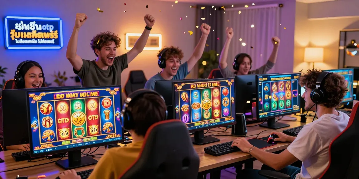 Celebrate big wins with สล็อต ยืนยัน otp รับเครดิตฟรี ไม่ต้องฝากเงิน ไม่ต้องแชร์ in an engaging online gaming scene.