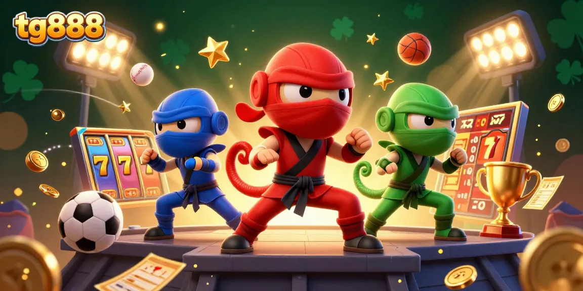 Engage with tg888 through dynamic casino-themed action featuring vibrant characters and gaming elements.