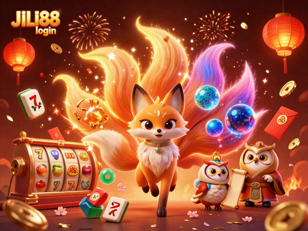 JILI88 login: Enter the gaming world with vibrant slot machines and enchanting characters.