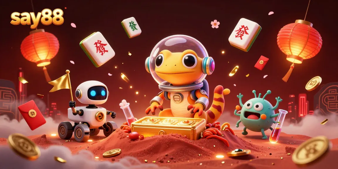 Experience the thrill of winning with say88 at a vibrant casino scene filled with excitement.