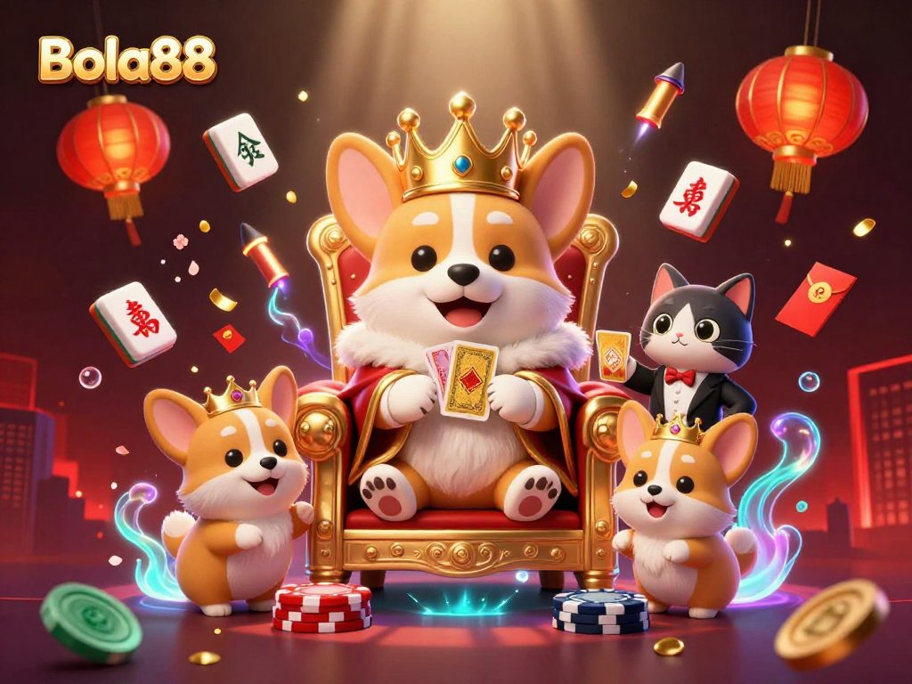 Bola88 menawarkan gamifikasi sempurna dalam ilustrasi 3D berwarna-warni yang penuh keceriaan dan keanggunan.