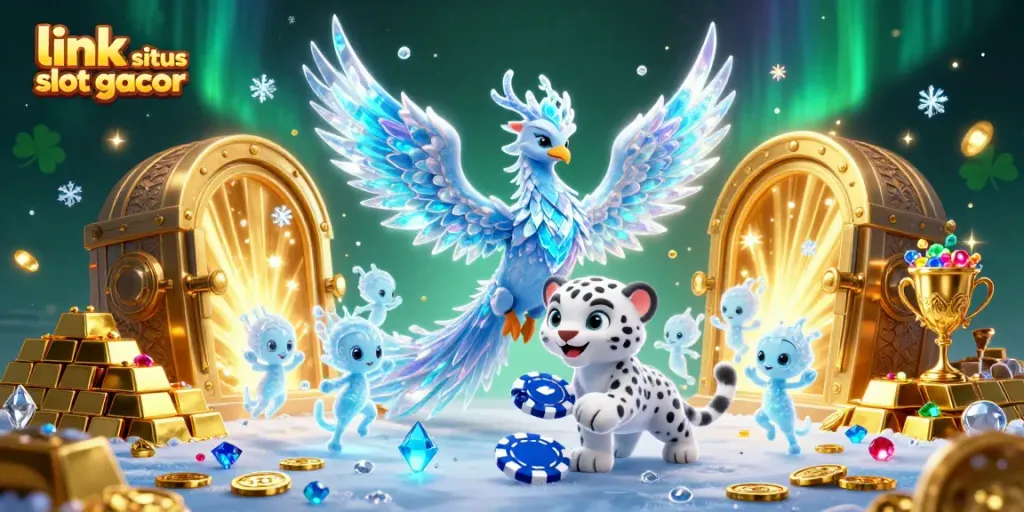 Mainkan link situs slot gacor dengan keseruan petualangan karakter 3D dalam ilustrasi penuh warna