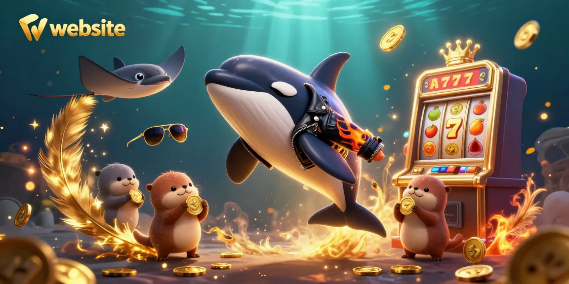 Menghasilkan kemenangan nyata melalui website judi slot online yang menarik bersama berbagai karakter laut di pemandangan cerah.