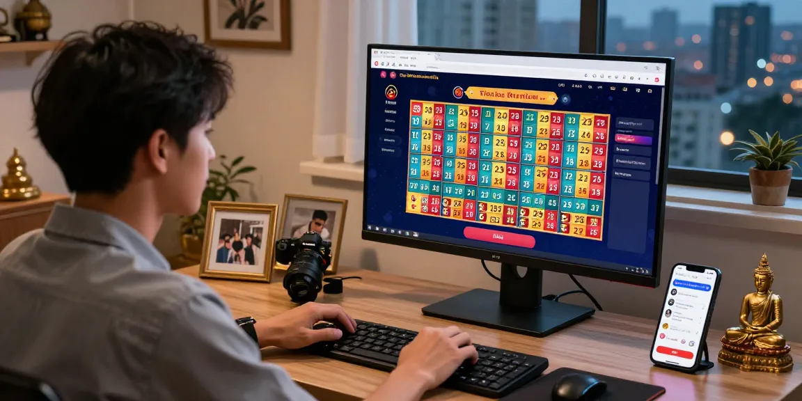 Seamless online gambling experience with Thai user exploring ทางเข้าfun88 ล่าสุด ไม่โดนบล็อก on a high-tech setup.