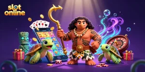 Spin and win with stunning slot online visuals, showcasing vibrant illustrations of slots and casino elements.