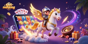 Memenangkan slot mahjong dengan grafis penuh warna dan elemen keberuntungan di permainan kasino